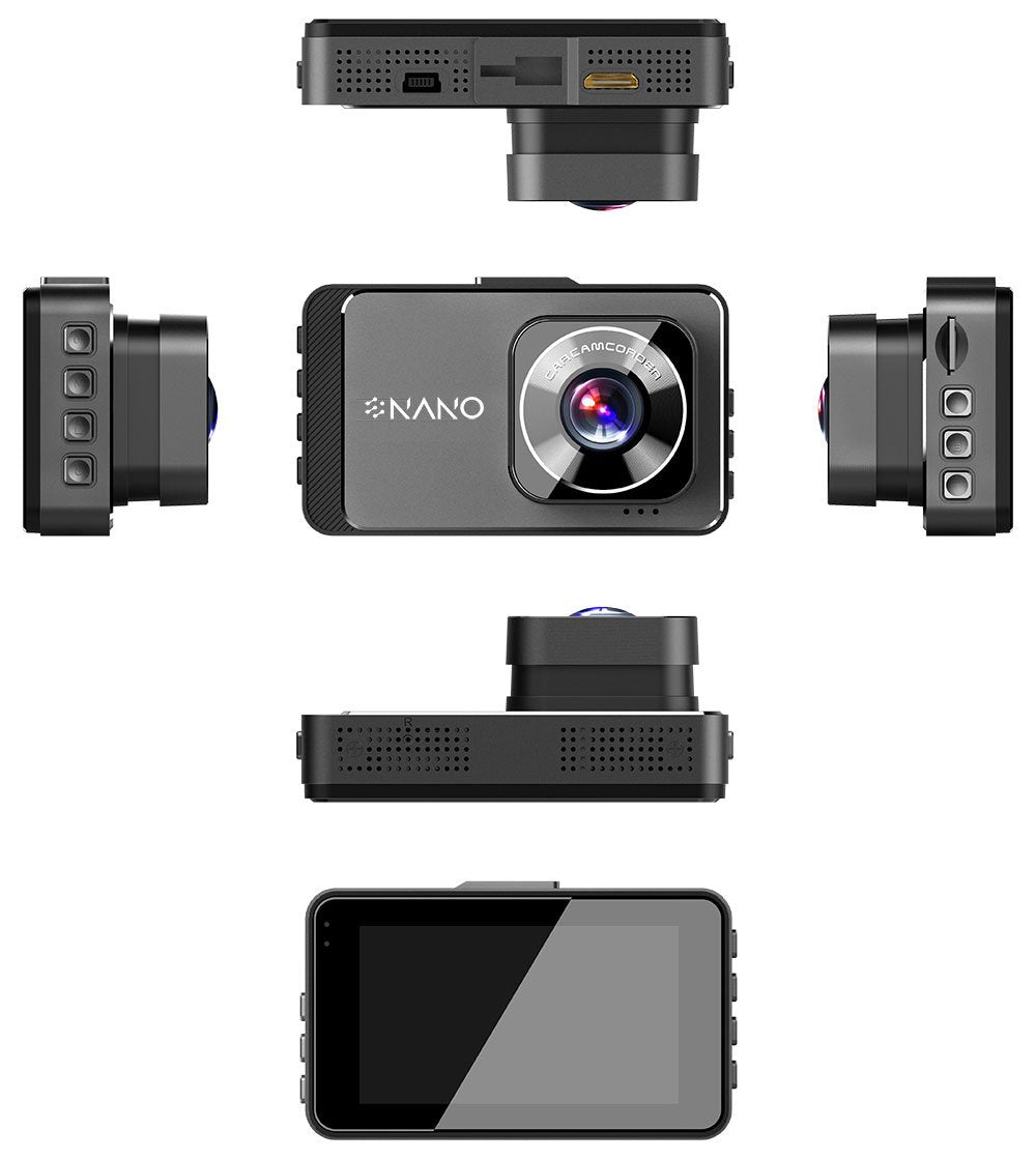 Nanocam M19 2CH Dual FullHD 32gb dashcam
