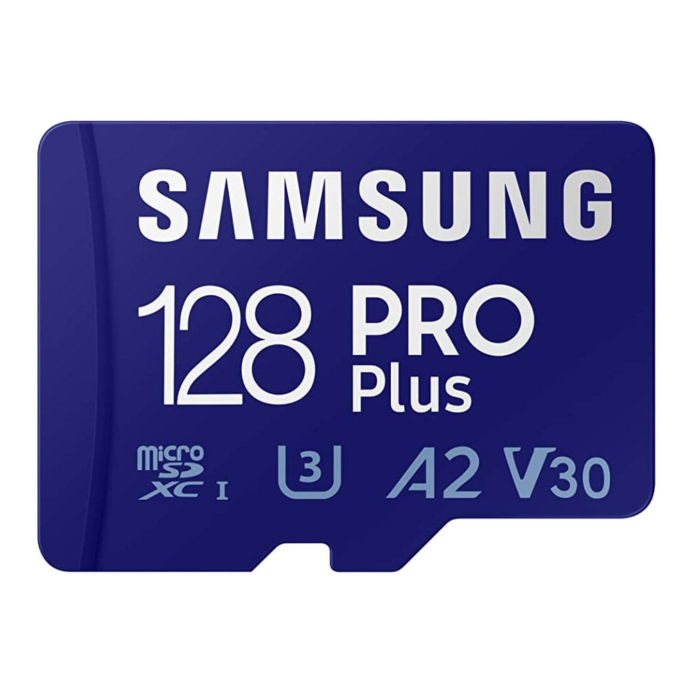 Samsung Pro Plus 128gb U3 V30 A2 Micro SDXC card
